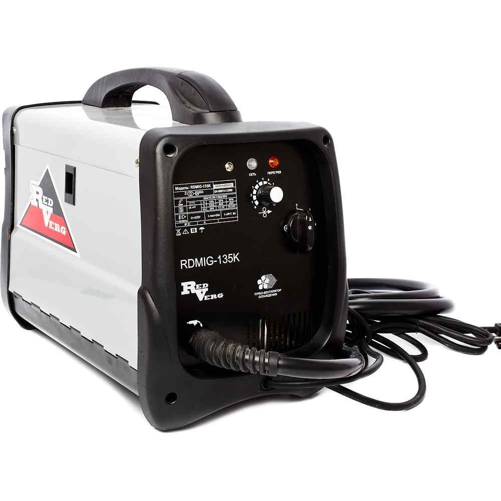 Аппарат сварочный инверторный REDVERG RDMIG-135K полуавтомат