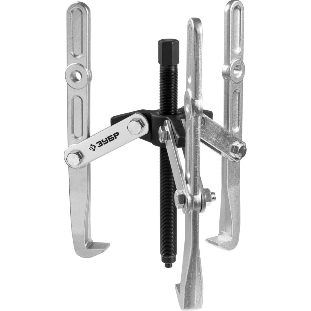 ЗУБР внешний d 40 - 340 мм, внутренний d 40 - 270 мм, шарнирный трехзахватный съемник с удлиненными захватами, Профессионал (43319-275)