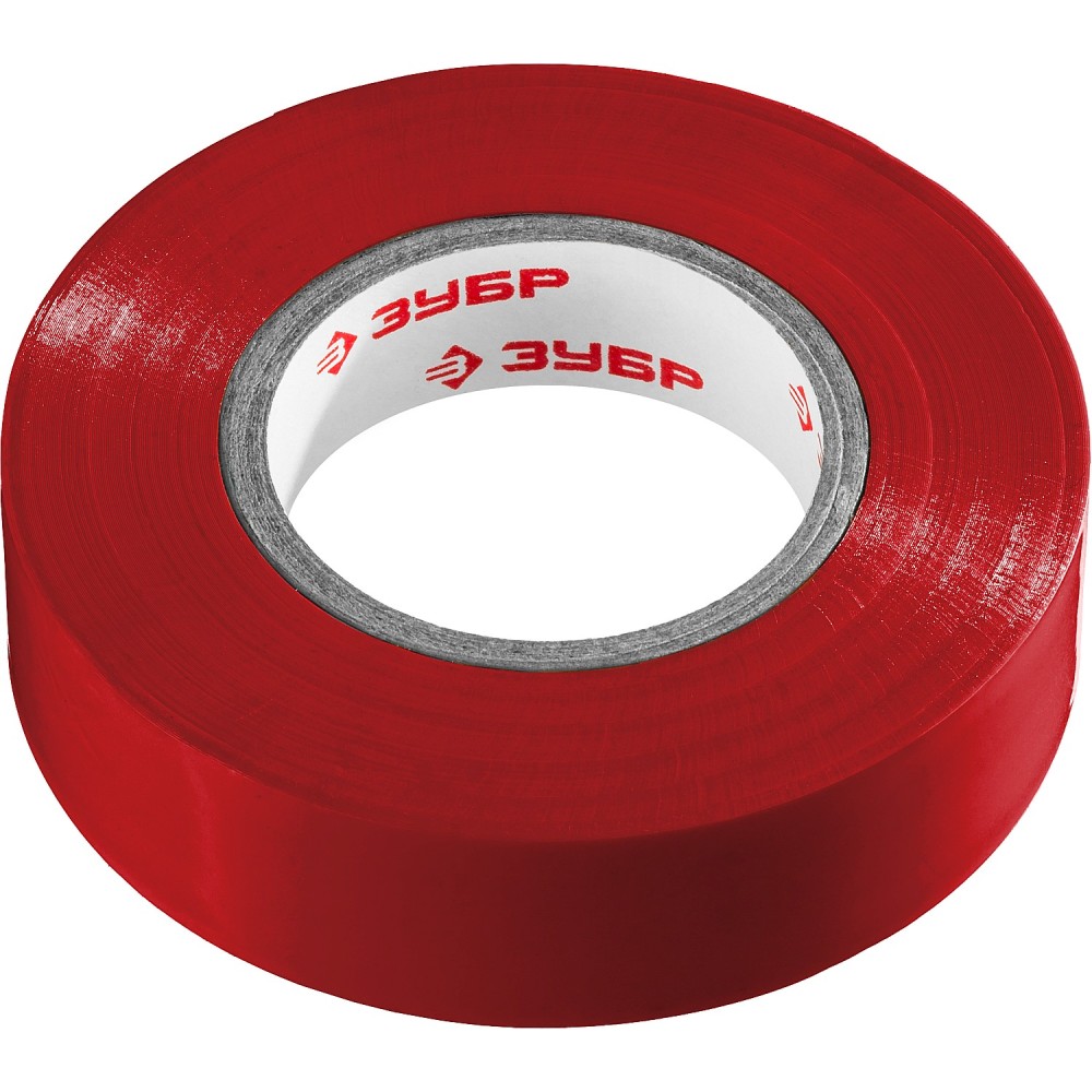 Изолента ЗУБР ЭЛЕКТРИК-20 19мм красная 20м