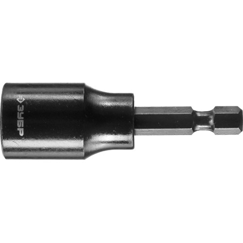 ЗУБР 13 мм, 60 мм, удлиненная, ударная бита с торцевой головкой, Профессионал (26377-13)