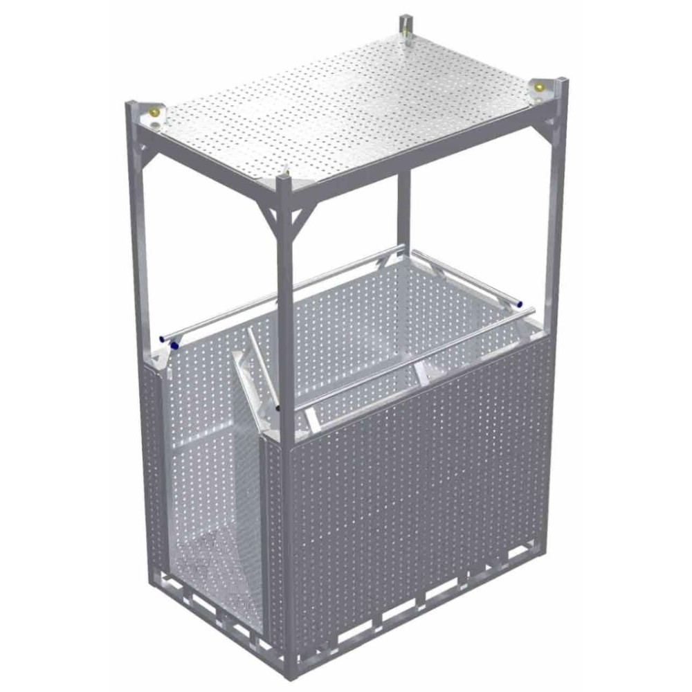 Люлька подвесная алюминиевая MEGAL ЛПА - 2/1