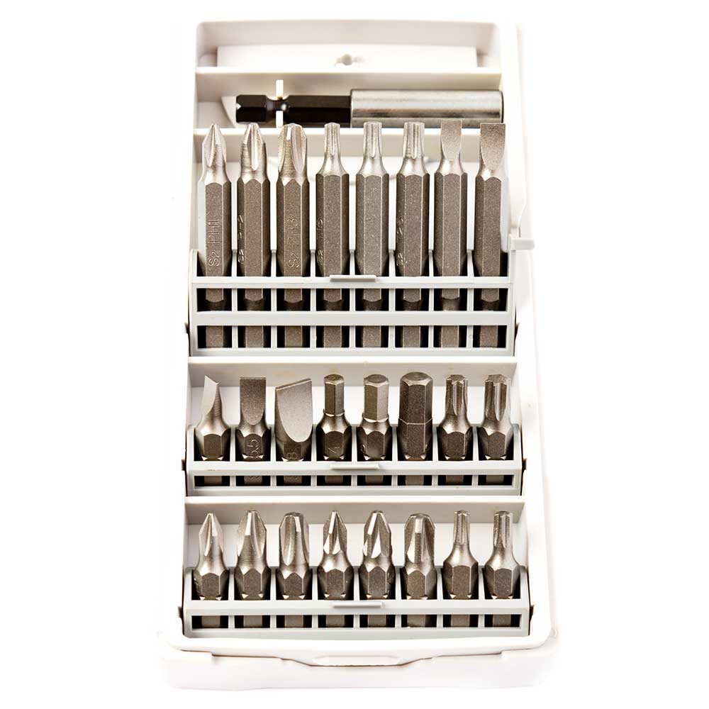 Аккумуляторная дрель-шуруповерт Bosch GSR 1440-LI (Case + набор 24 биты + держатель)