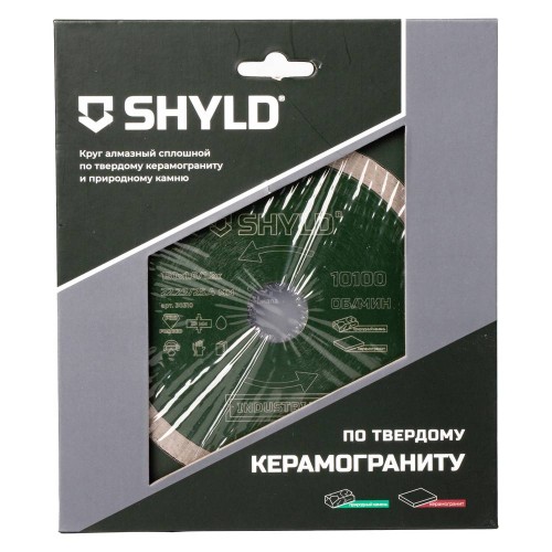 Диск алмазный по керамограниту и природному камню SHYLD 150х1.6х22.2/25.4мм (30310)