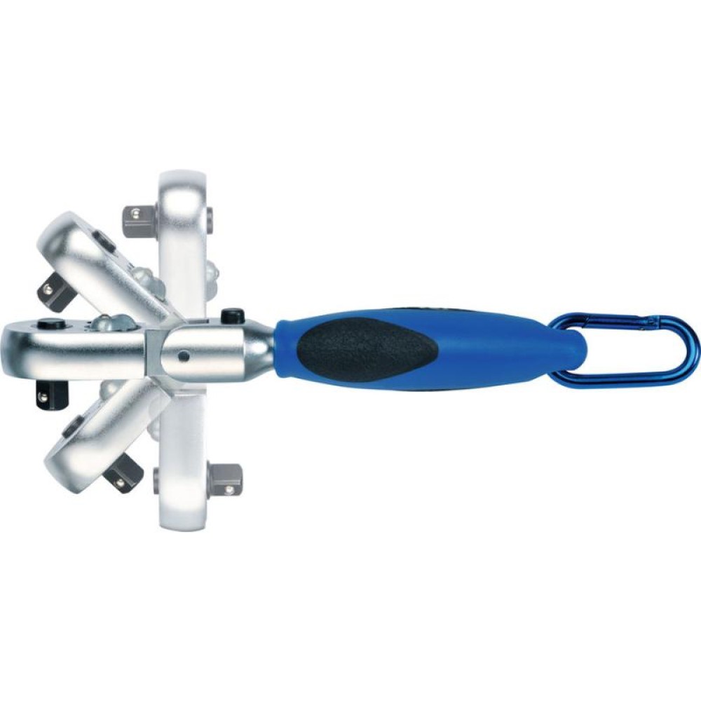 Набор трещотка с битами и головками Heyco 22 предмета (пластиковый футляр)