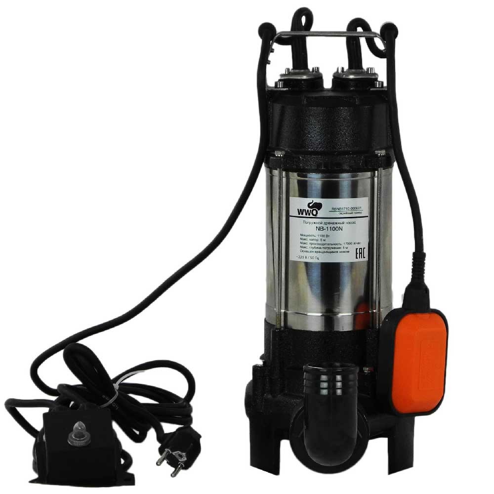 Насос дренажный WWQ NB-1100N