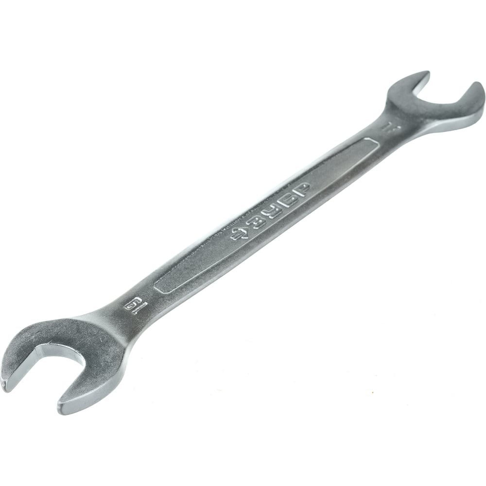 ЗУБР 17 х 19 мм, рожковый гаечный ключ, Профессионал (27010-17-19)