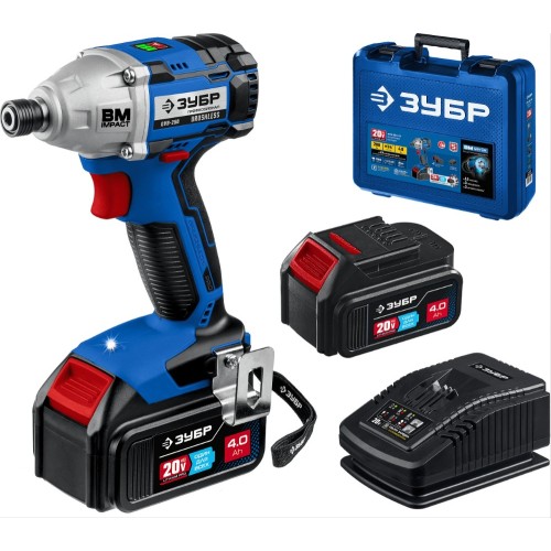 Аккумуляторный винтоверт ЗУБР Профессионал GVB-250-42 ударный