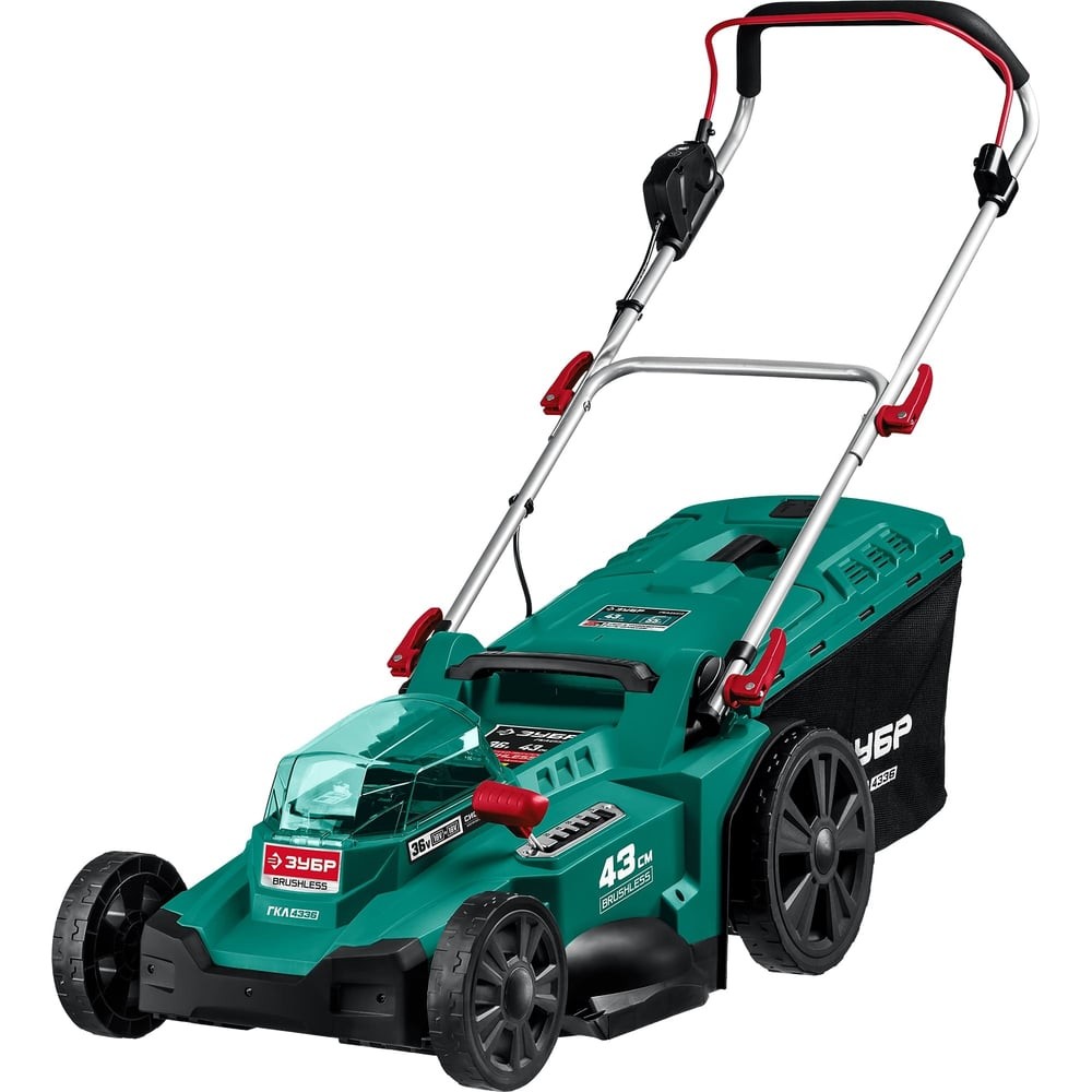 Аккумуляторная газонокосилка ЗУБР ГКЛ-4336 (без акк, без з/у)