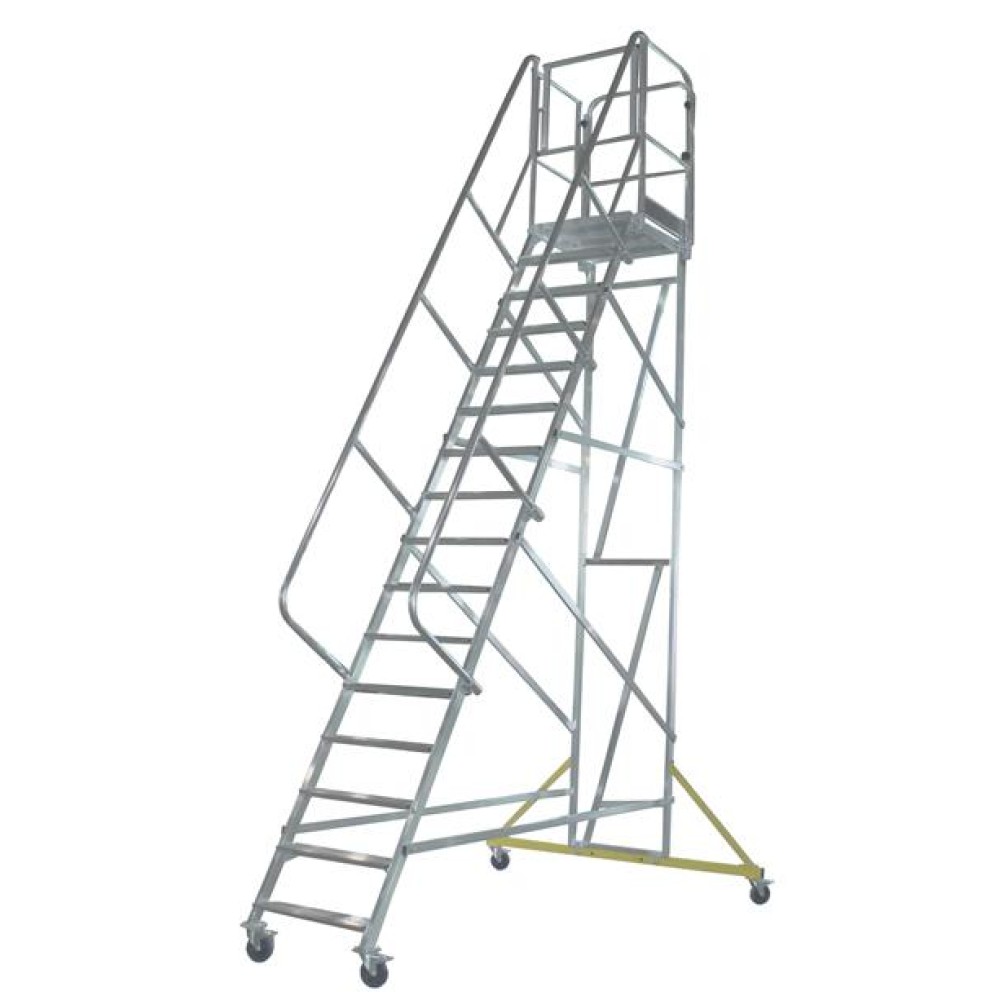 Вышка - стремянка разборная на колесах (150кг+150кг) MEGAL ВС2-4.0