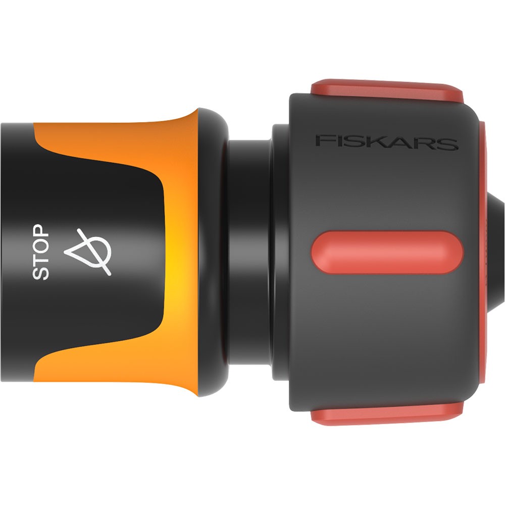 Коннектор для шланга Fiskars с автостопом 3/4"