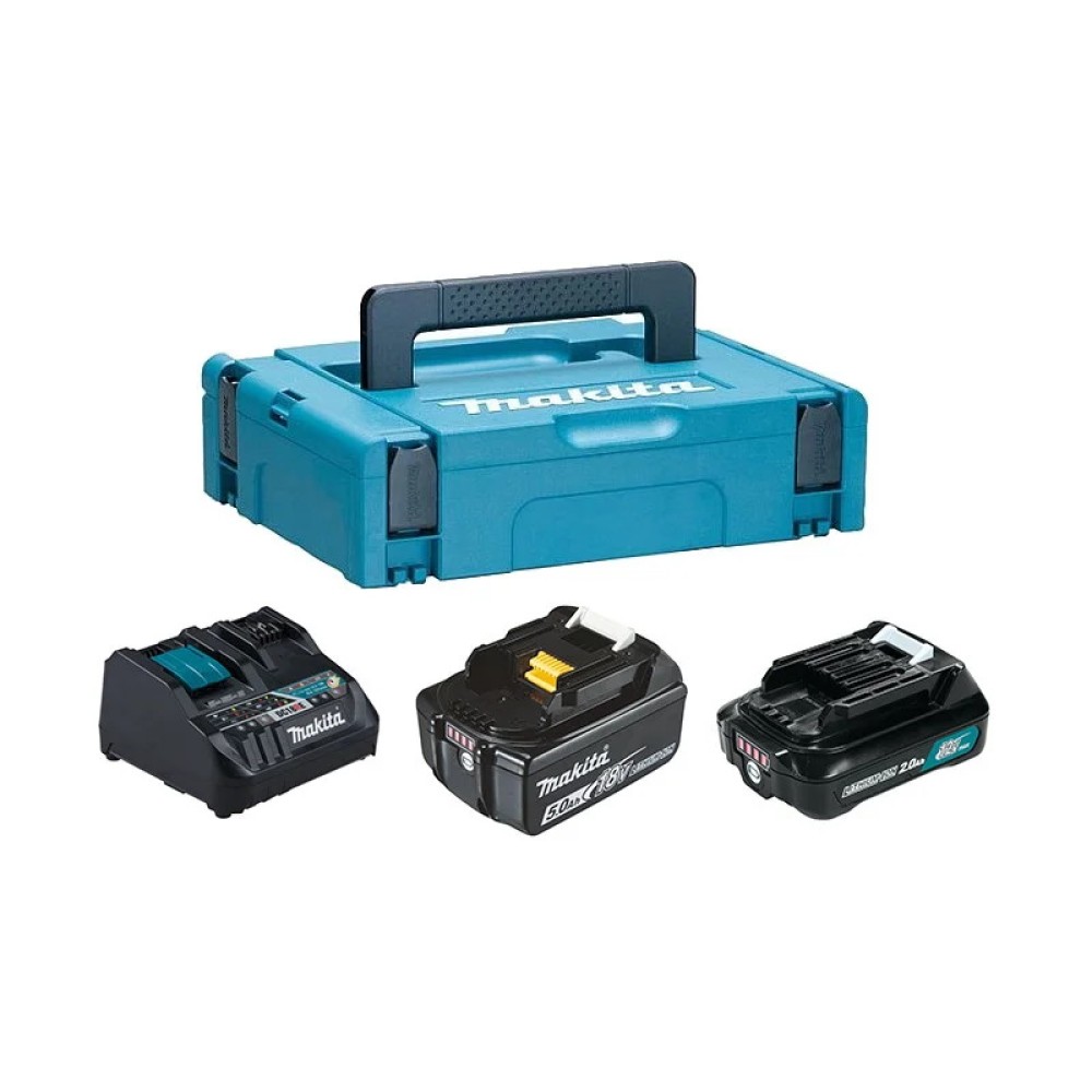 Набор Makita MAKPAC PSK MKP2NX1 BL1850B + BL1021B + DC18RE