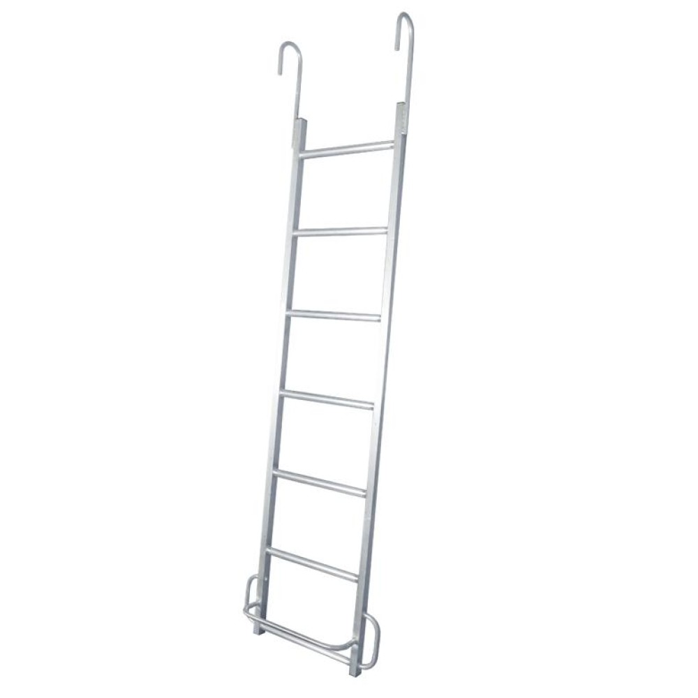 Лестница навесная алюминиевая с крюками MEGAL ЛНАак - 2,5 (450)