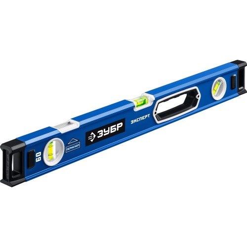 ЗУБР ЭКСПЕРТ, 600 мм, с зеркальным глазком, уровень с усиленным профилем, Профессионал (34570-060)