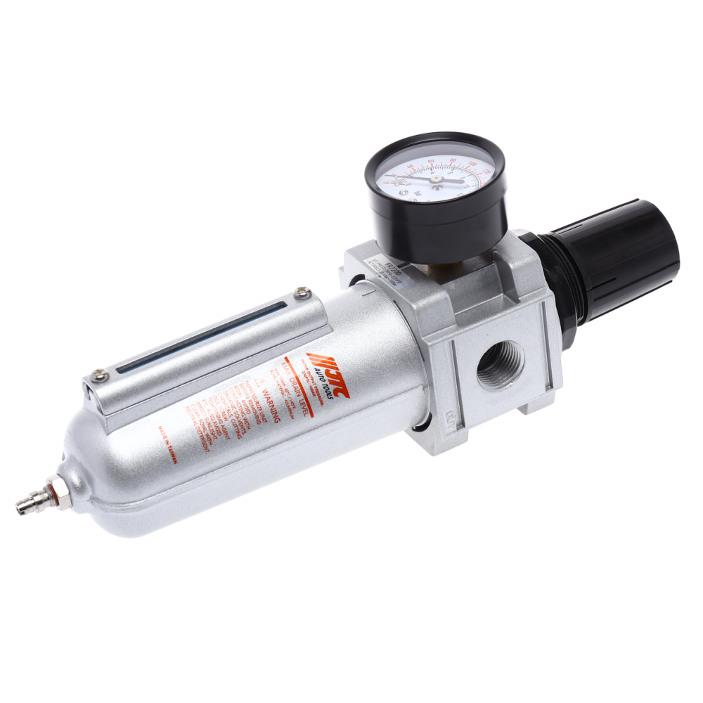 Фильтр-влагоотделитель 1/2” 16атм. 4000л/мин. с манометром JTC