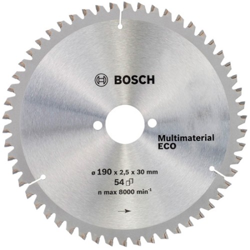 Диск пильный универсальный Bosch Multi ECO 190х30мм 54T (802)