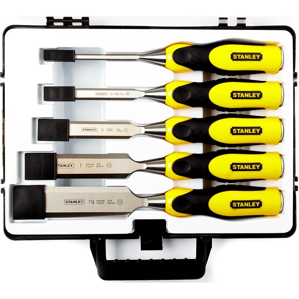 Набор стамесок STANLEY DynaGrip 10-20мм 3шт 2-16-887