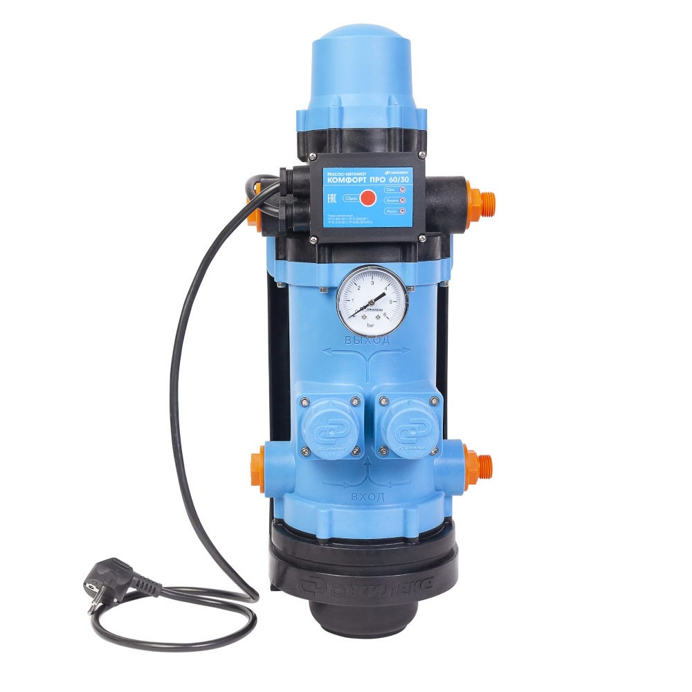 Насос-автомат самовсасывающий Джилекс 60/30 «КОМФОРТ ПРО»