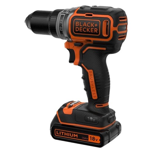 Аккумуляторная дрель-шуруповерт Black&Decker BL186KB