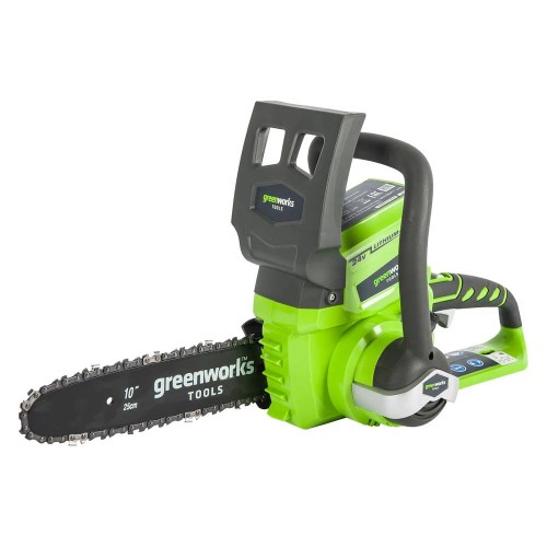 Аккумуляторная цепная пила Greenworks G24CS25K2 24V