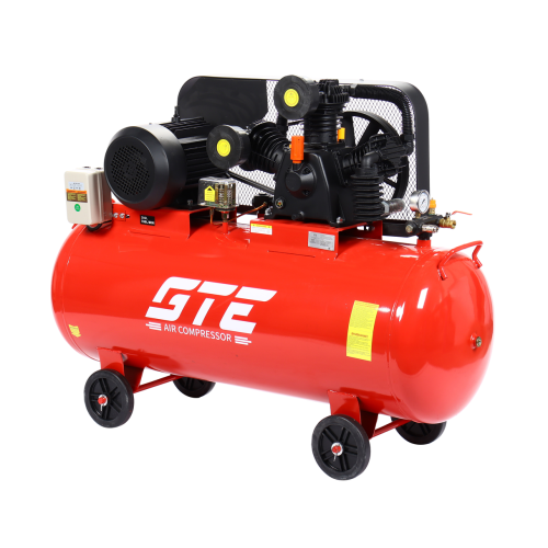 Компрессор поршневой ременной 380В 700л/мин. ресивер-300л одноступенчатый GTE