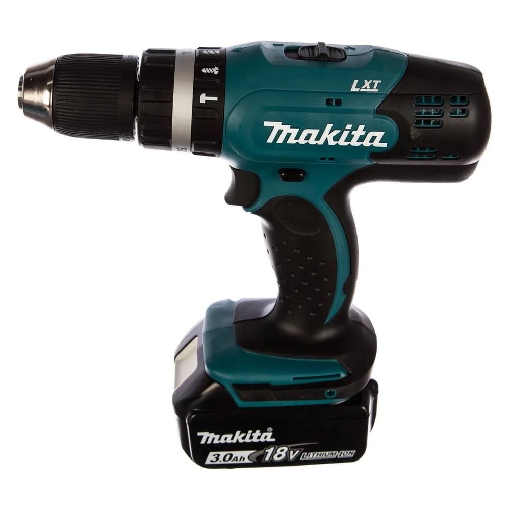 Аккумуляторная дрель-шуруповерт Makita DHP453RFE ударная