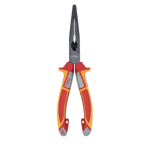 Felo Длинногубцы диэлектрические угловые с резцом 205 мм 58222540