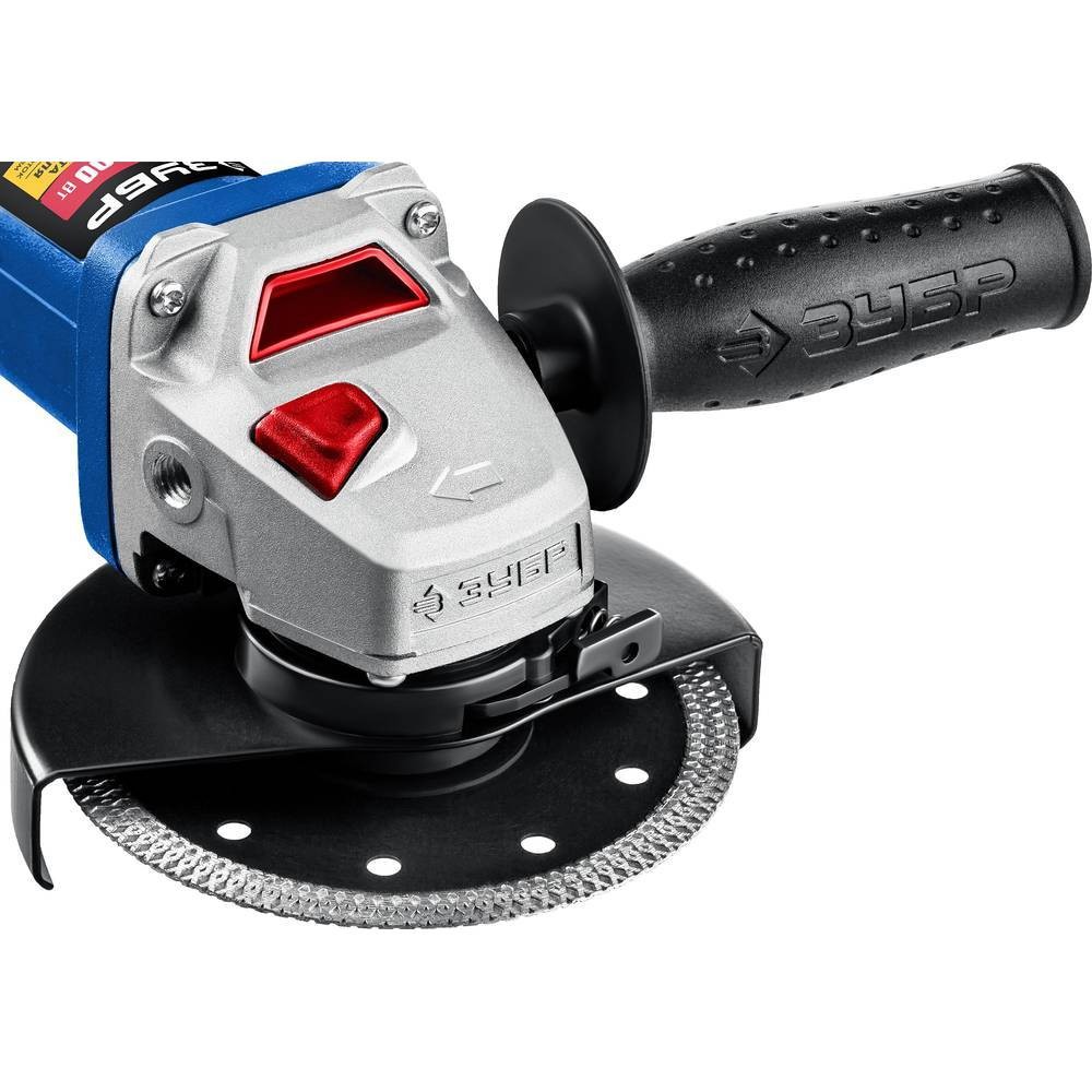 Машина шлифовальная угловая ЗУБР УШМ-П125-1500 ПСТ