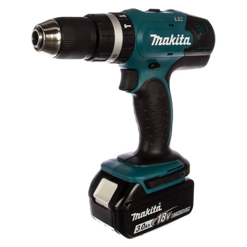 Аккумуляторная дрель-шуруповерт Makita DHP453RFE ударная