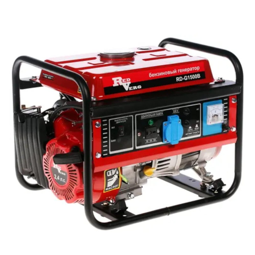 Бензиновый генератор REDVERG RD1500B/RD-G1500B