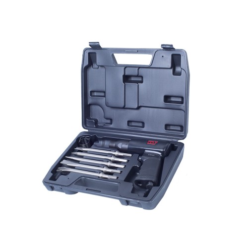 Пневмозубило 10мм, 3200 уд/мин, с набором насадок, 7 предметов MIGHTY SEVEN