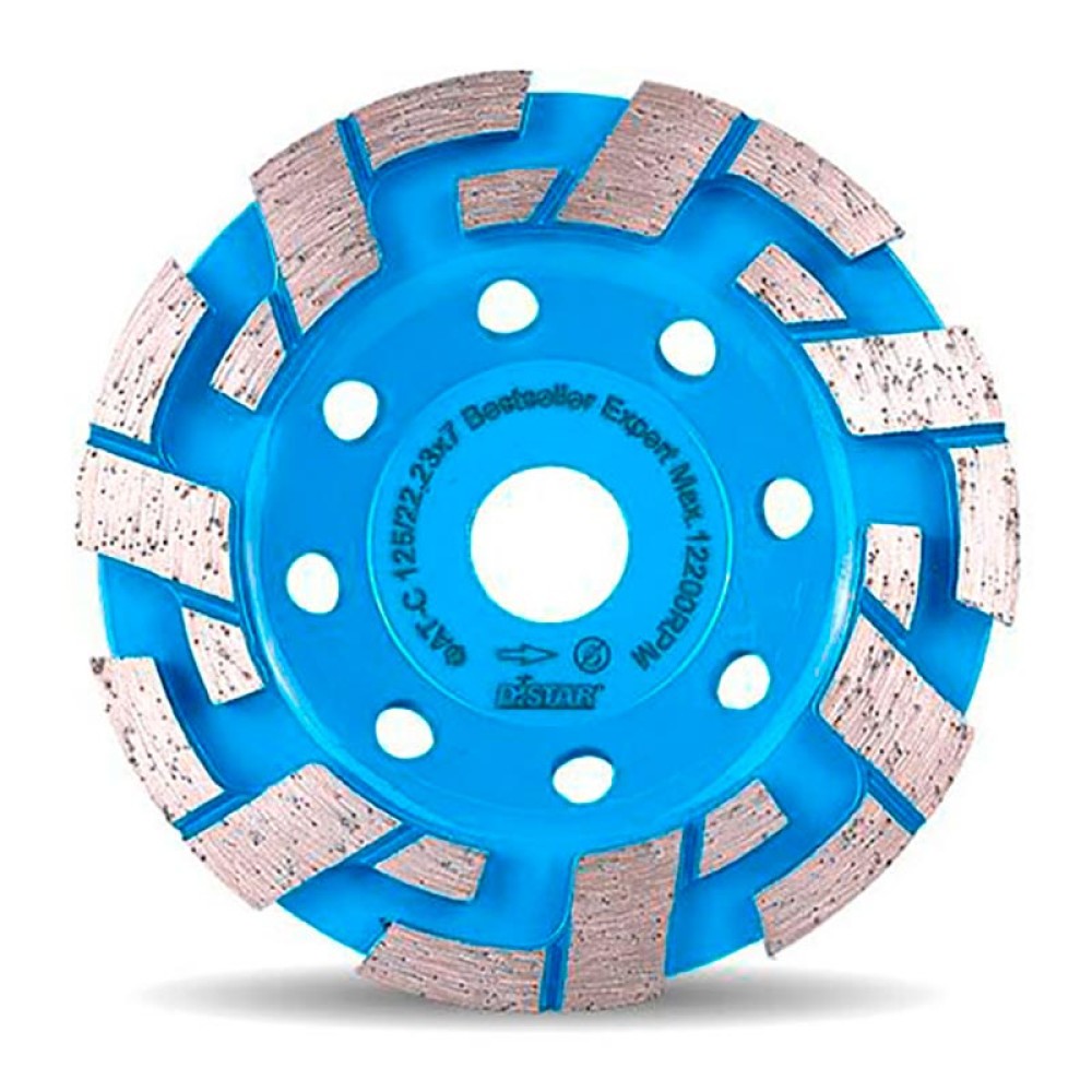 Чашка алмазная шлифовальная Distar Bestseller Expert DGS-S 125мм (4010)