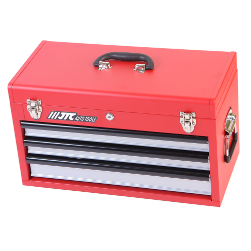 Набор инструментов 66 предметов в переносном инструментальном ящике (3 лотка) JTC