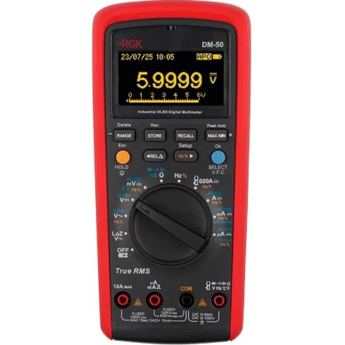 Мультиметр цифровой RGK DM-50 с поверкой