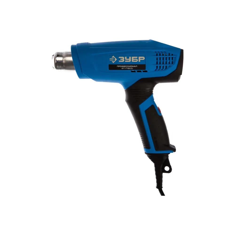 Фен строительный ЗУБР Профессионал ФТ-П1800