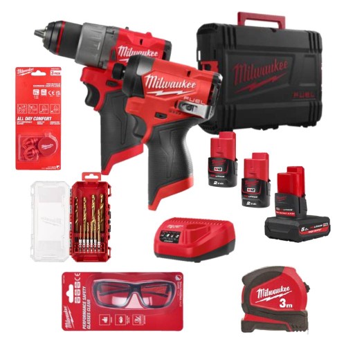 Промо-набор Milwaukee M12 FDD2100P 100-летие