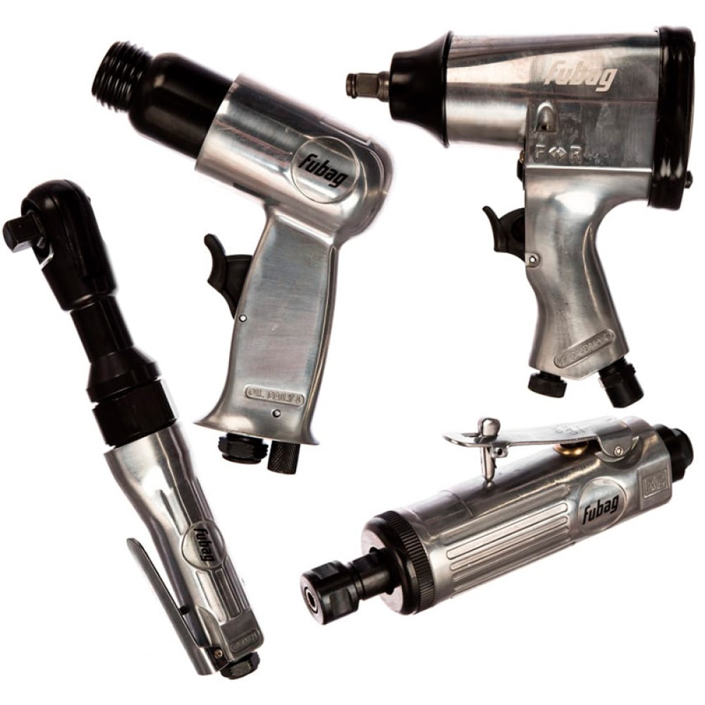 Набор пневмоинструмента Fubag 34 предмета в кейсе