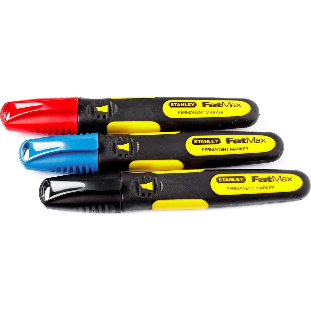 Набор маркеров STANLEY FatMax цветные 3шт 0-47-315