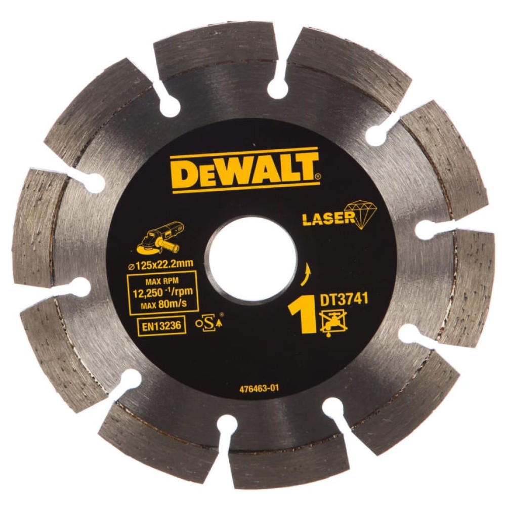 Диск алмазный по бетону DeWalt DT3741 125х22.2мм