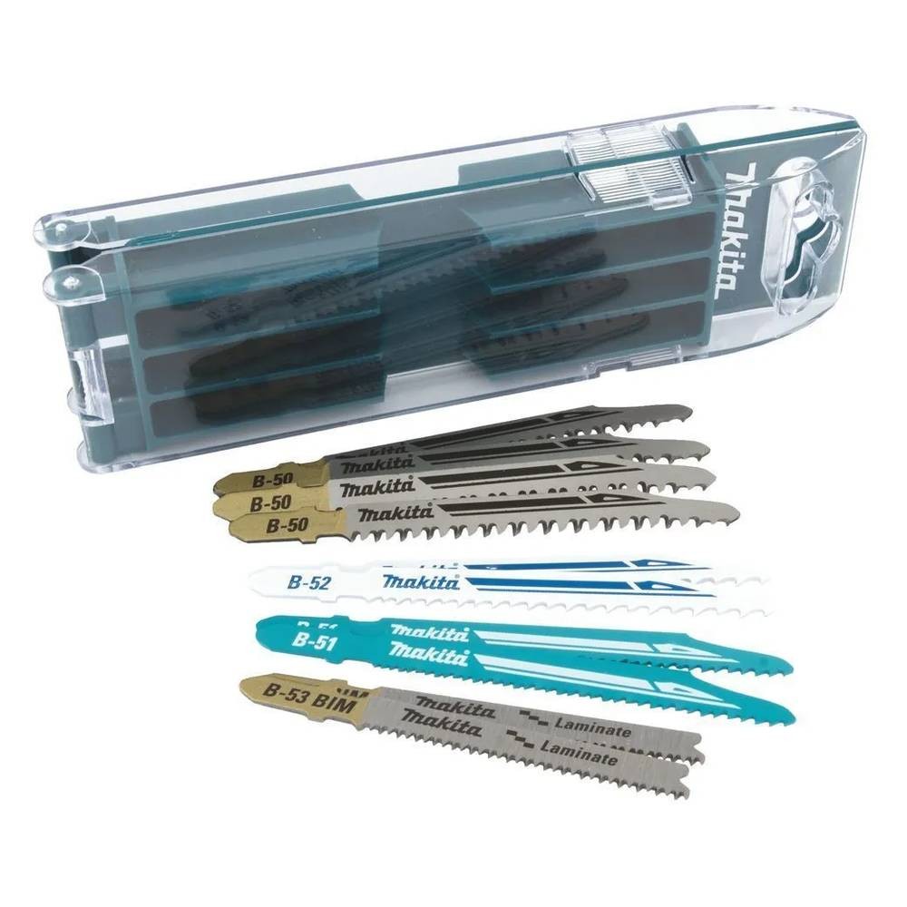 Набор пилок для лобзика Makita Super Express универсальные 10шт (B-44426)