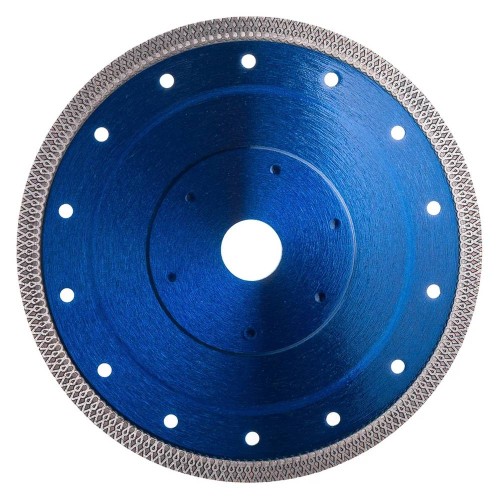 Диск алмазный по керамограниту и керамике Hilberg Турбо 200х25.4/22.2 (HM405)